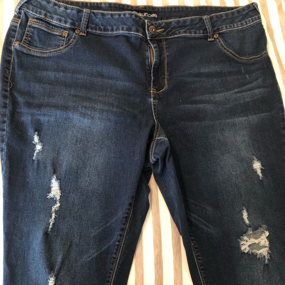 Maurice’s Distressed Denim